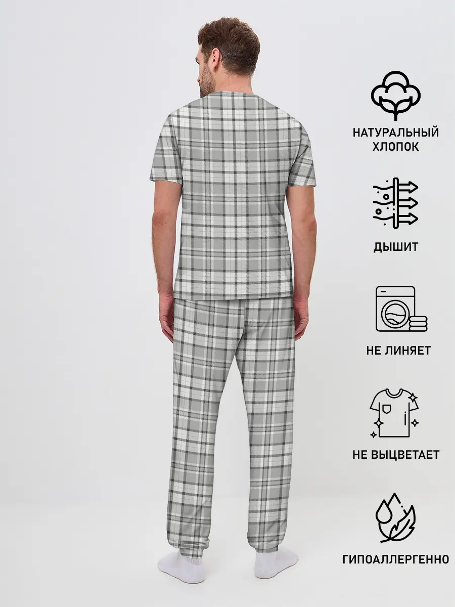 Мужская пижама с брюками / Джентльмены
