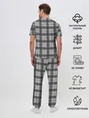 Мужская пижама с брюками / ДЖЕНТЛЬМЕНЫ