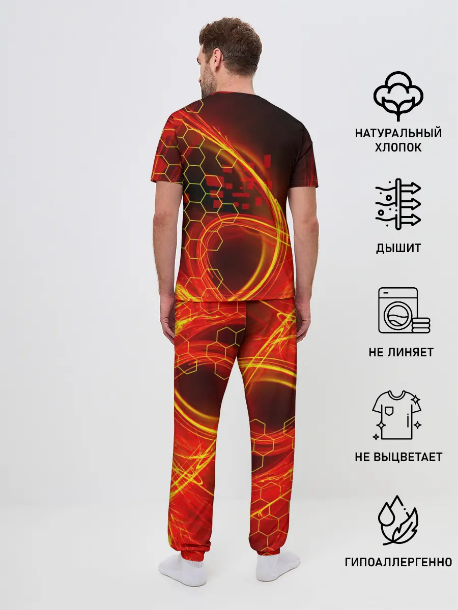 Мужская пижама с брюками / Ван Пис | Луффи 4 гир