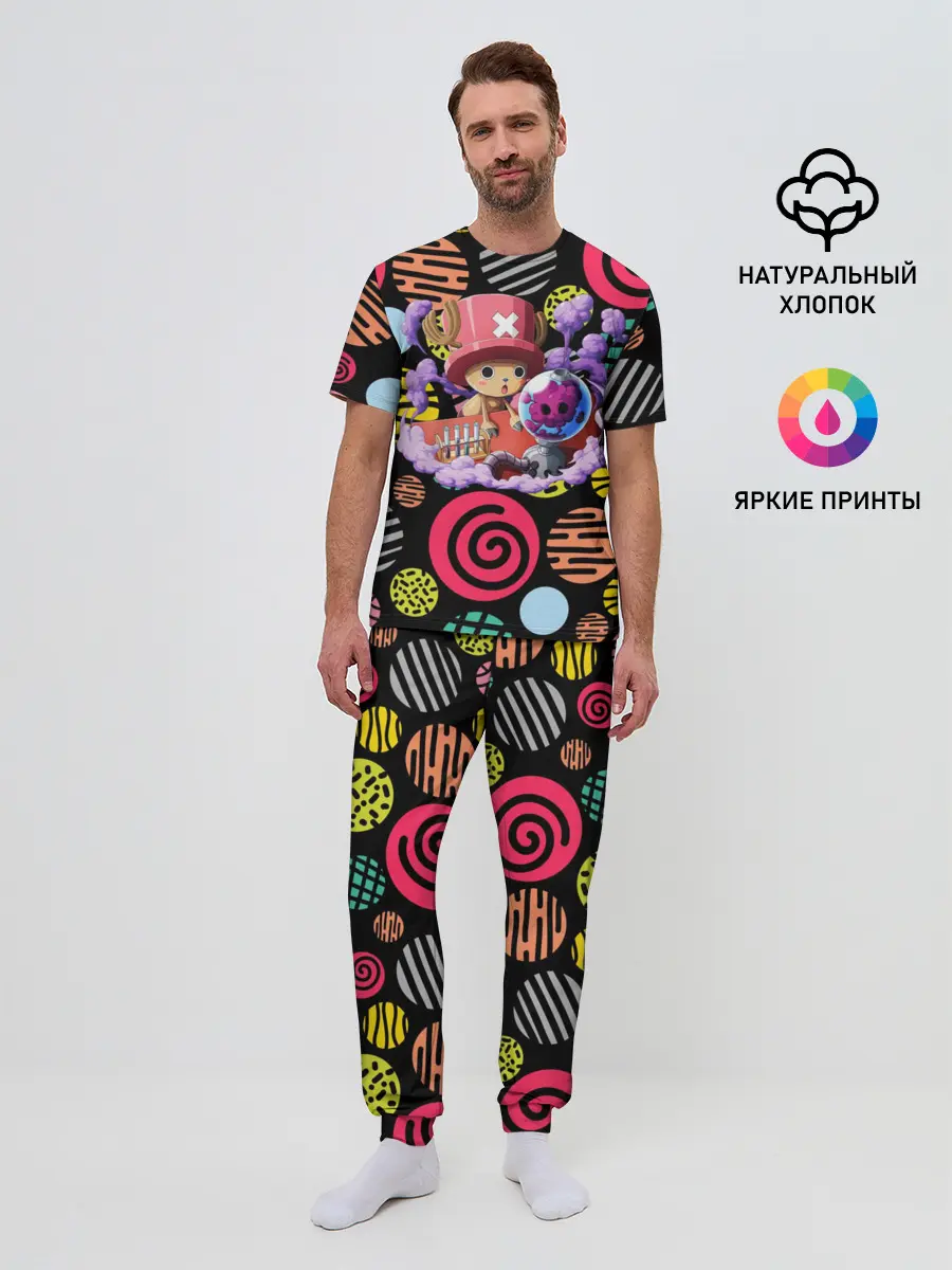 Мужская пижама с брюками / Ван Пис | Чоппер