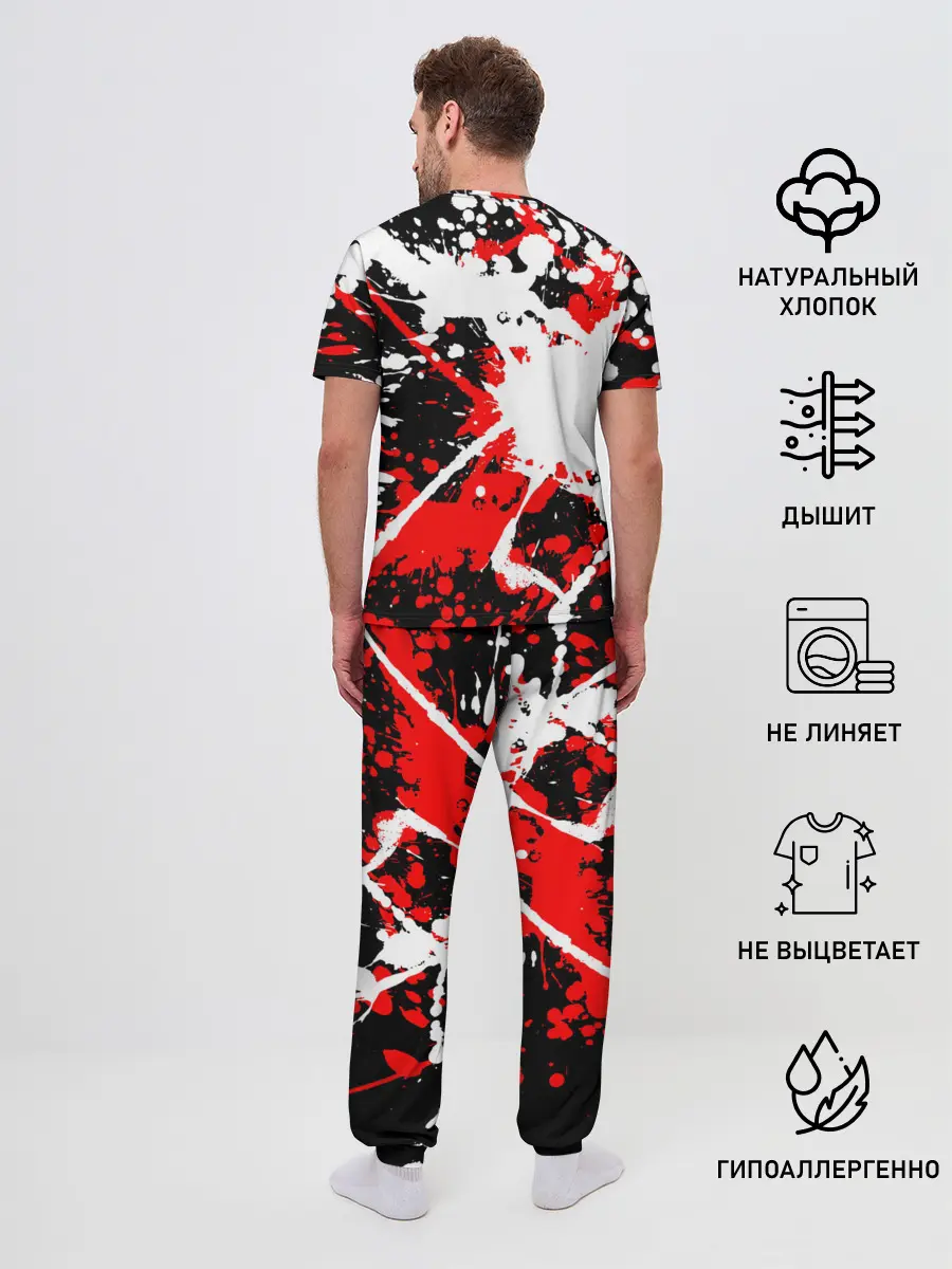 Мужская пижама с брюками / Slipknot