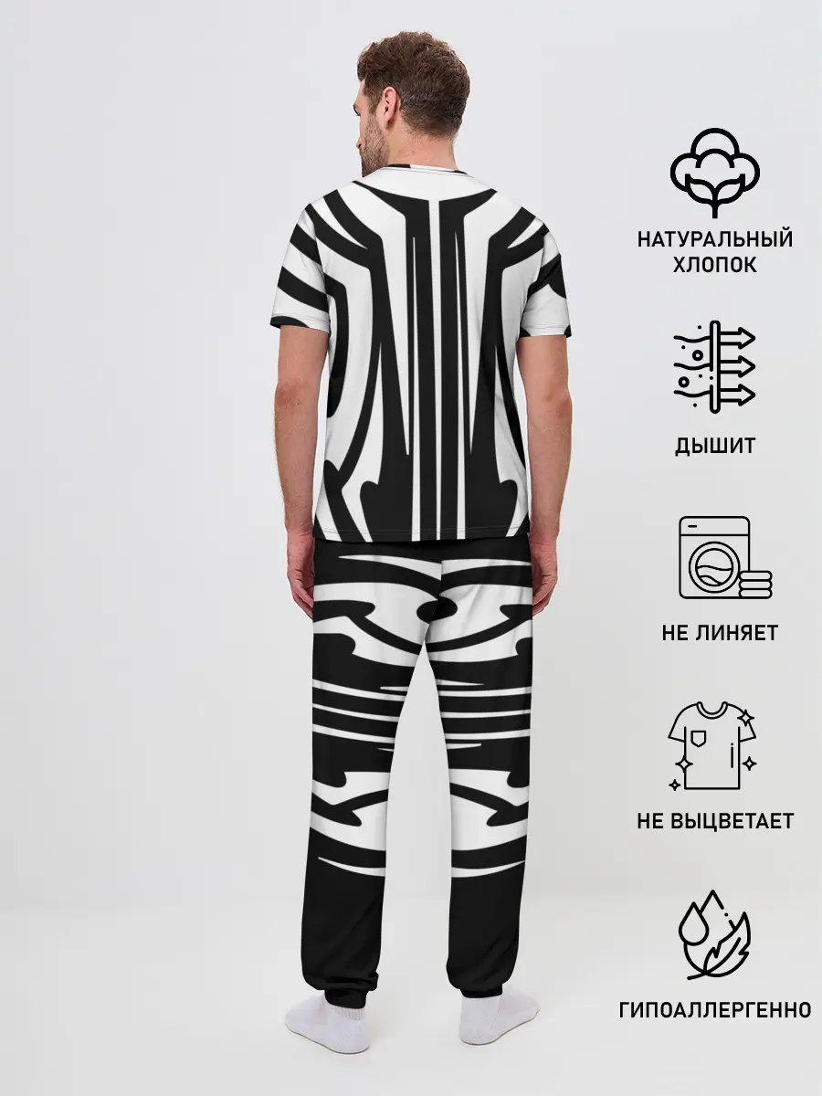 Мужская пижама с брюками / Slipknot