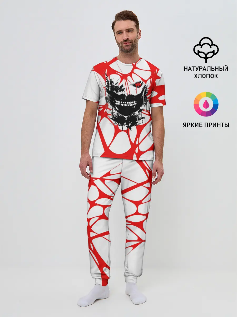 Мужская пижама с брюками / Канеки Кен