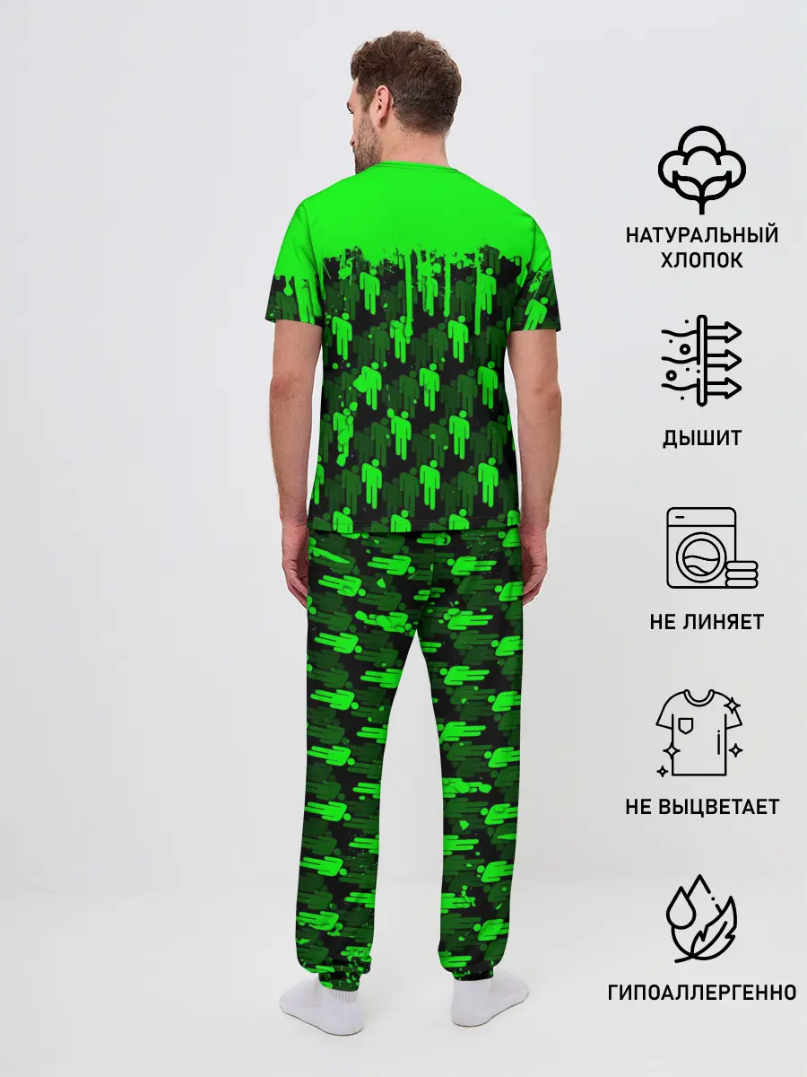 Мужская пижама с брюками / BILLIE EILISH