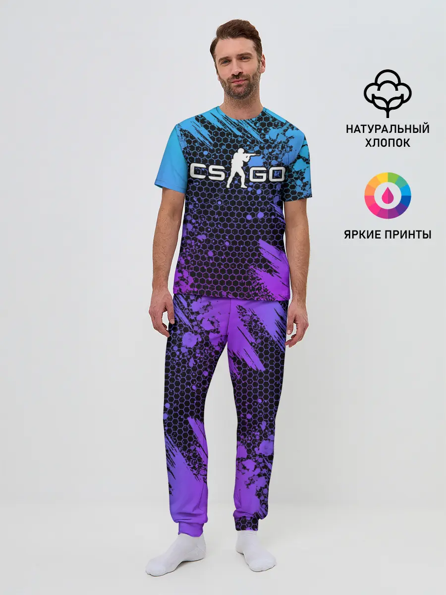 Мужская пижама с брюками / COUNTER STRIKE