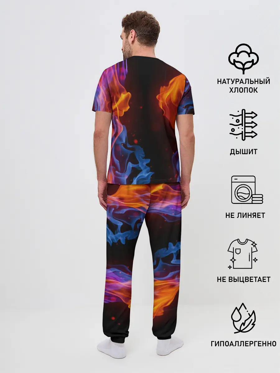 Мужская пижама с брюками / BMW