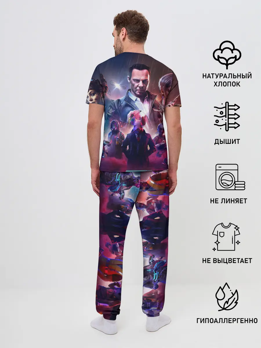 Мужская пижама с брюками / WATCH DOGS:LEGION