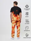Мужская пижама с брюками / Огонь
