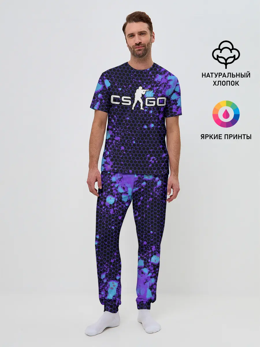 Мужская пижама с брюками / COUNTER STRIKE