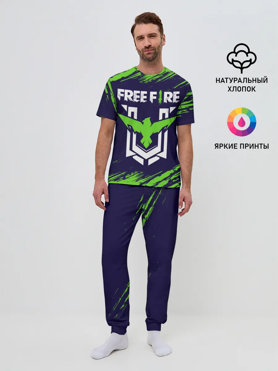 Мужская пижама с брюками / FREE FIRE / ФРИ ФАЕР