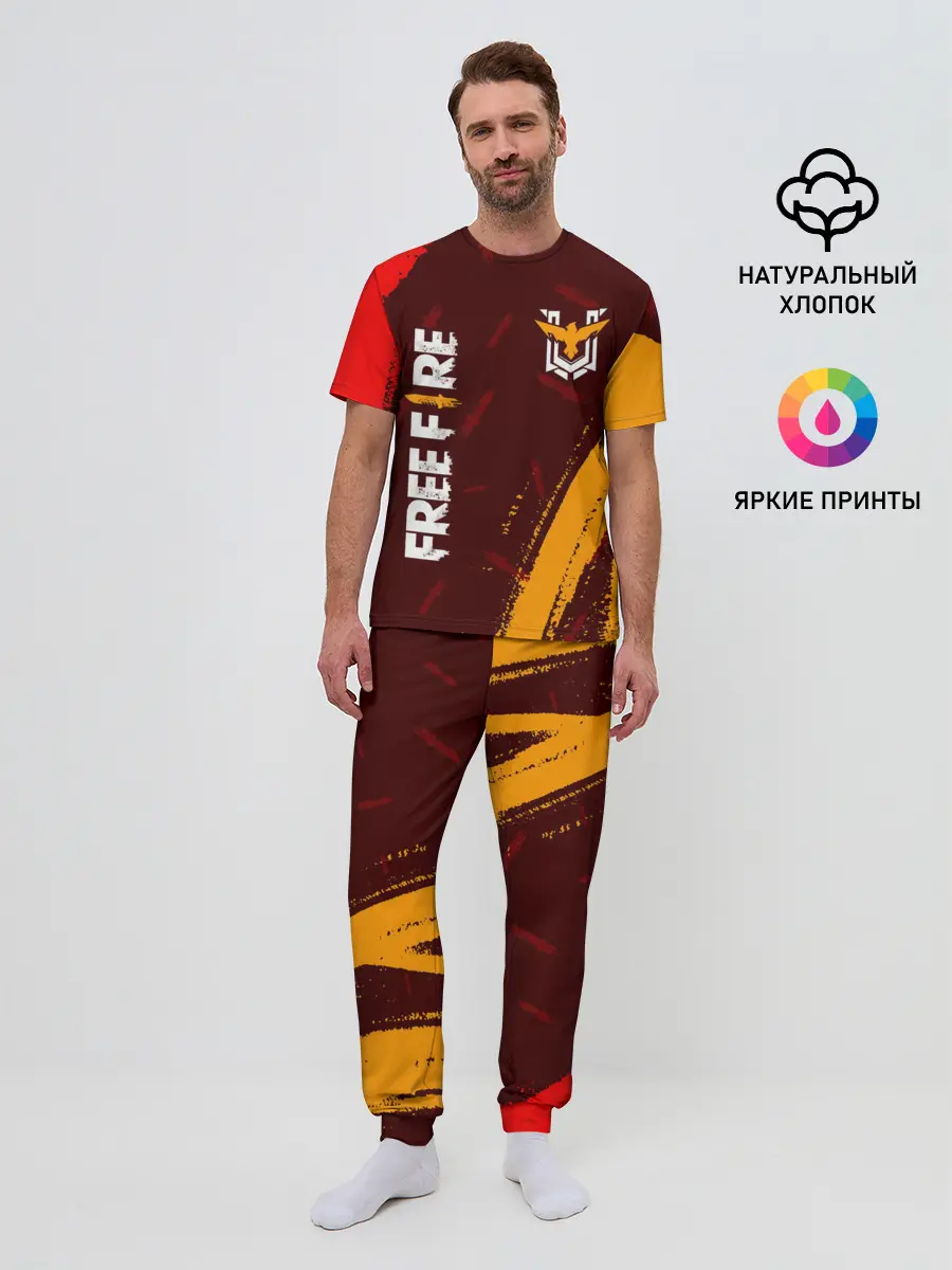 Мужская пижама с брюками / FREE FIRE / ФРИ ФАЕР