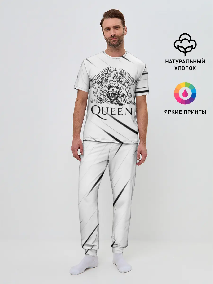 Мужская пижама с брюками / QEEN | Куин