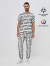 Мужская пижама с брюками / ПАНДЫ