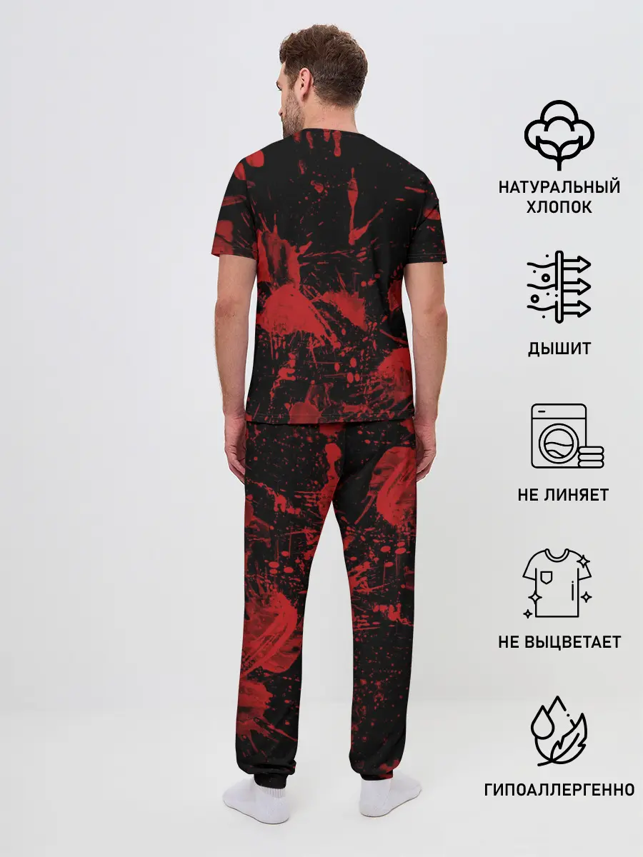 Мужская пижама с брюками / Мазда