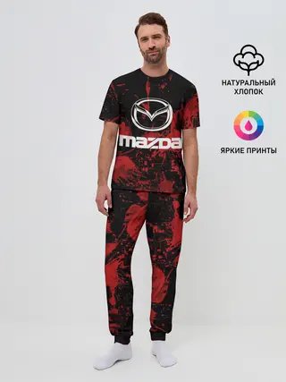 Мужская пижама с брюками / Мазда
