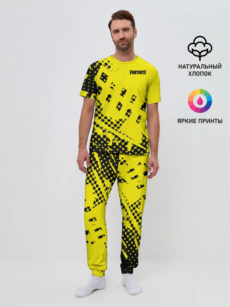 Мужская пижама с брюками / Fortnite