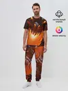 Мужская пижама с брюками / Дракон Лавы