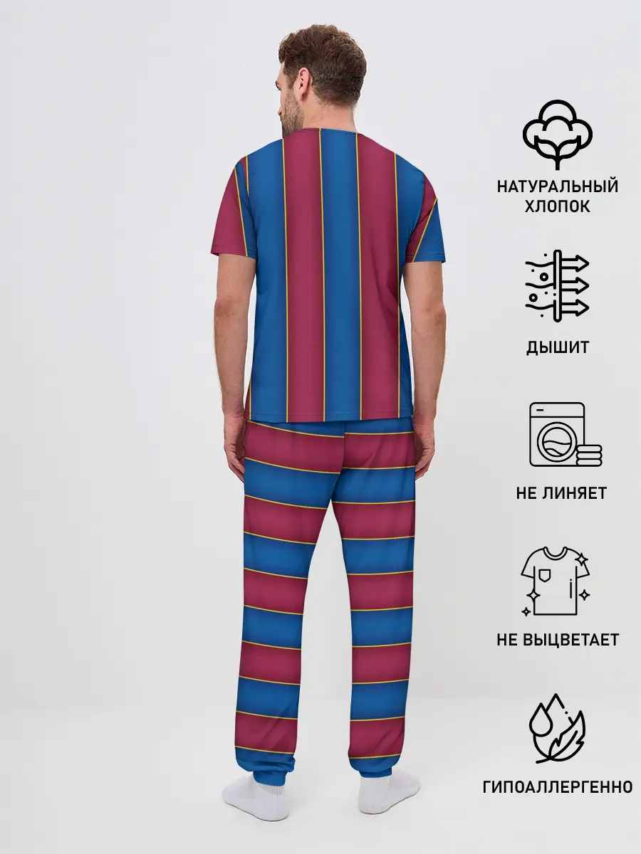 Мужская пижама с брюками / FC Barcelona 20/21