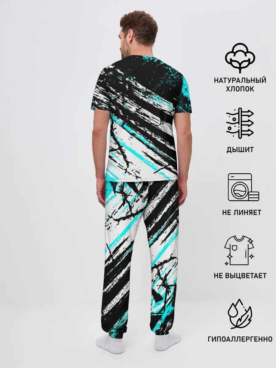 Мужская пижама с брюками / Judo