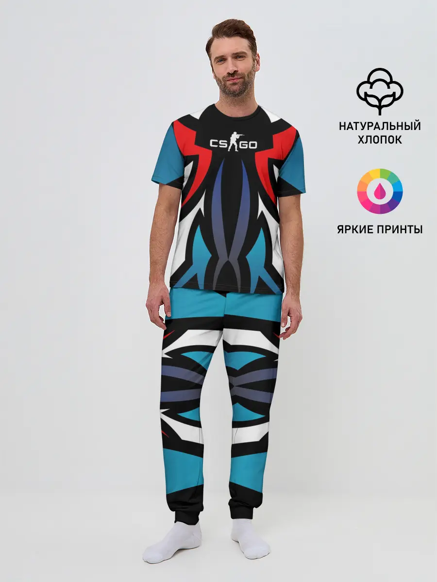 Мужская пижама с брюками / Counter Strike Gaming Gear