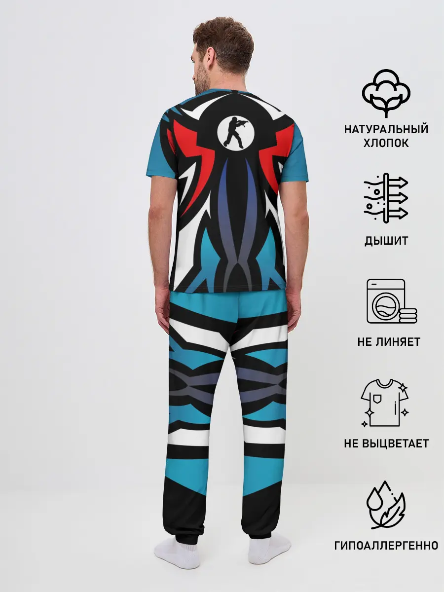 Мужская пижама с брюками / Counter Strike Gaming Gear