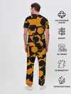 Мужская пижама с брюками / КИБЕРПАНК, жёлтый