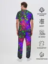 Мужская пижама с брюками / КИСЛОТНЫЕ БРЫЗГИ