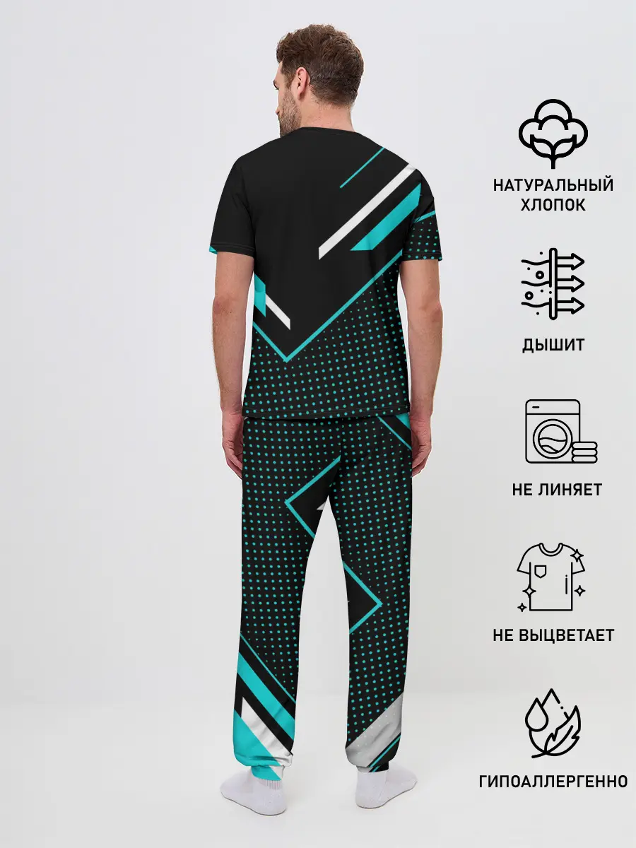 Мужская пижама с брюками / Judo