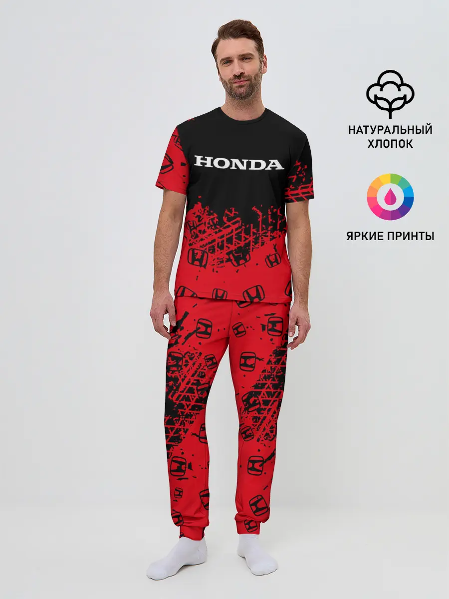 Мужская пижама с брюками / HONDA / ХОНДА