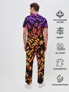 Мужская пижама с брюками / KILLA фиолетовая