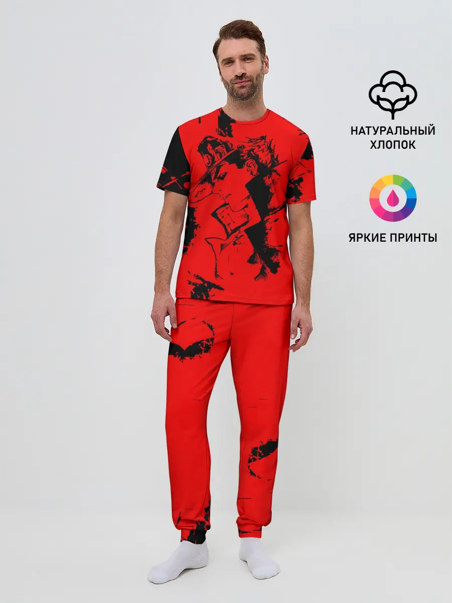 Мужская пижама с брюками / JoJo Bizarre Adventure