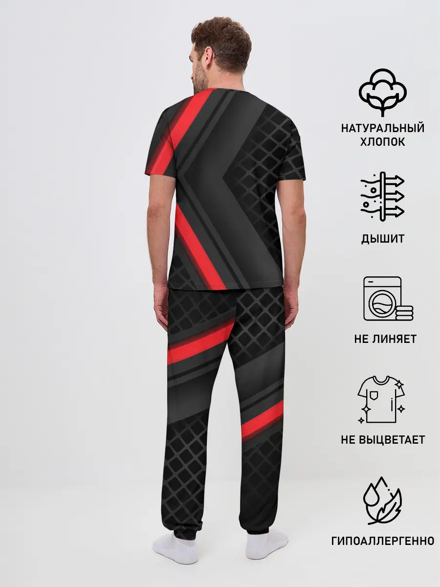 Мужская пижама с брюками / Bodybuilding