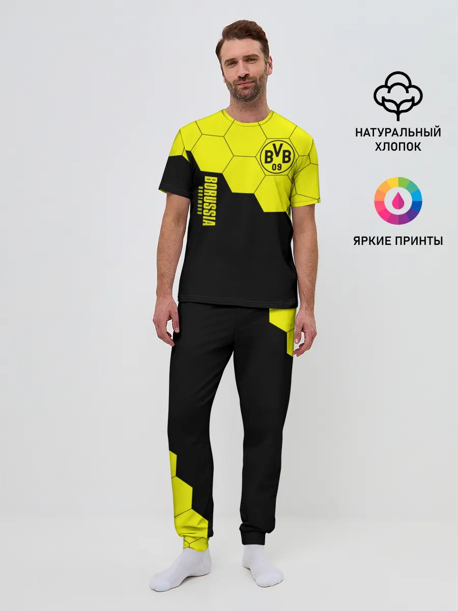 Мужская пижама с брюками / Borussia Dortmund