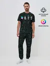 Мужская пижама с брюками / BTS / БТС