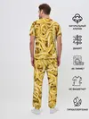 Мужская пижама с брюками / Лапша