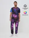 Мужская пижама с брюками / Космическое небо