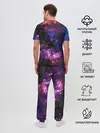 Мужская пижама с брюками / Космическое небо