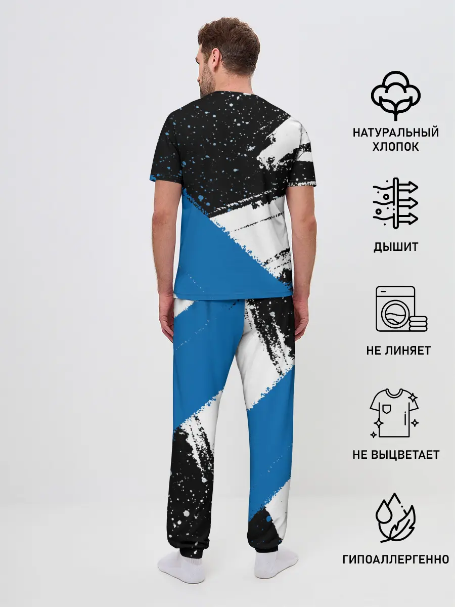 Мужская пижама с брюками / BMW / БМВ