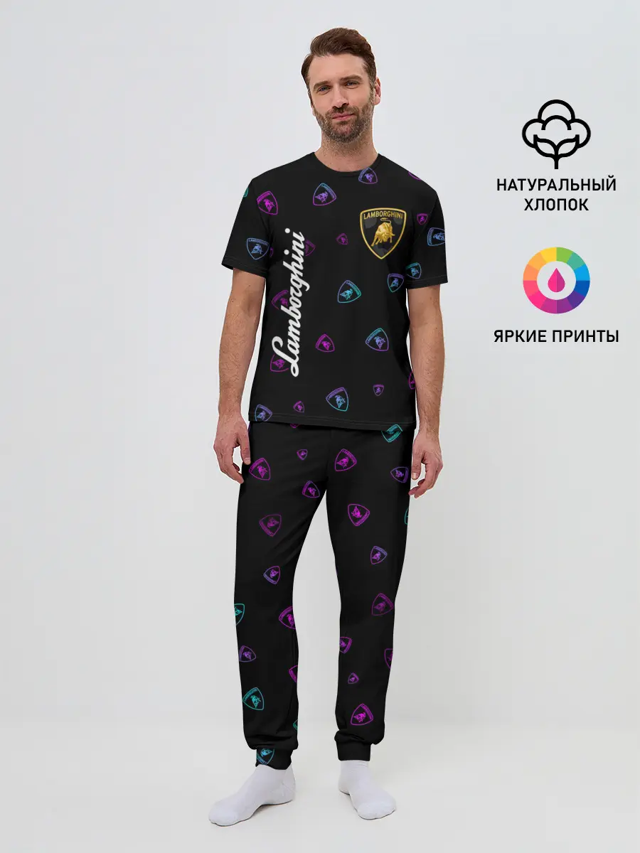 Мужская пижама с брюками / LAMBORGHINI / Ламборгини