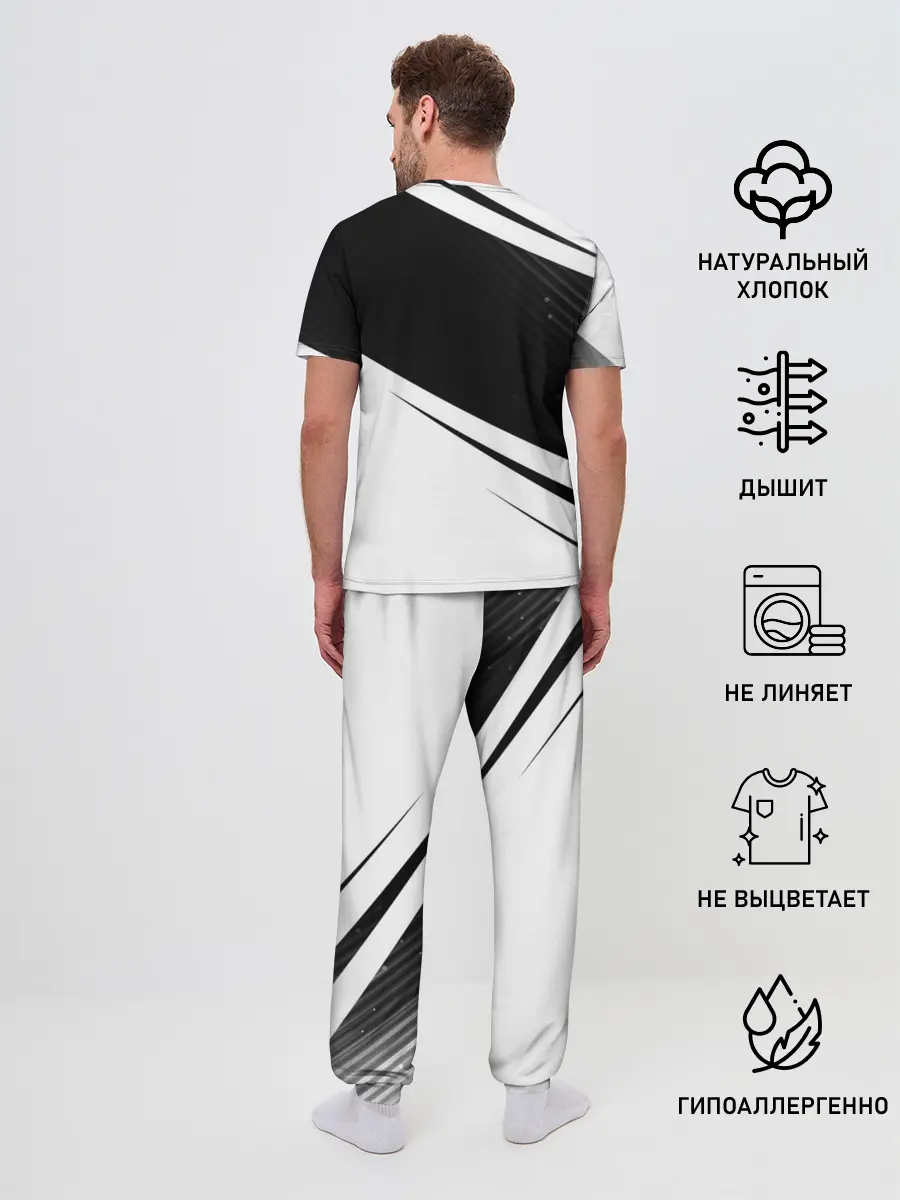 Мужская пижама с брюками / VOLVO / Вольво