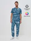 Мужская пижама с брюками / Texture