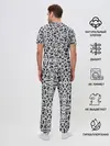 Мужская пижама с брюками / Абстракция