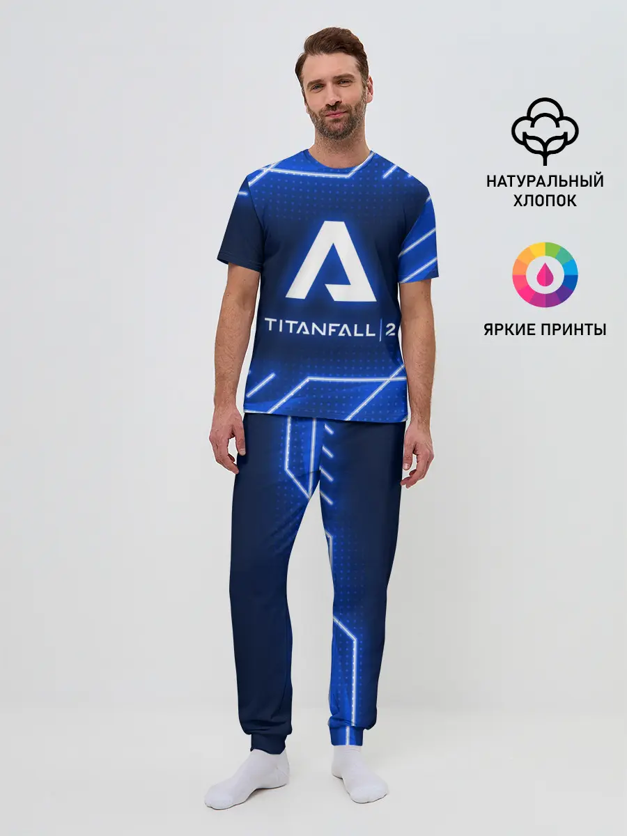 Мужская пижама с брюками / TITANFALL 2
