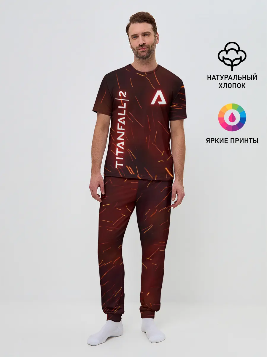 Мужская пижама с брюками / TITANFALL 2