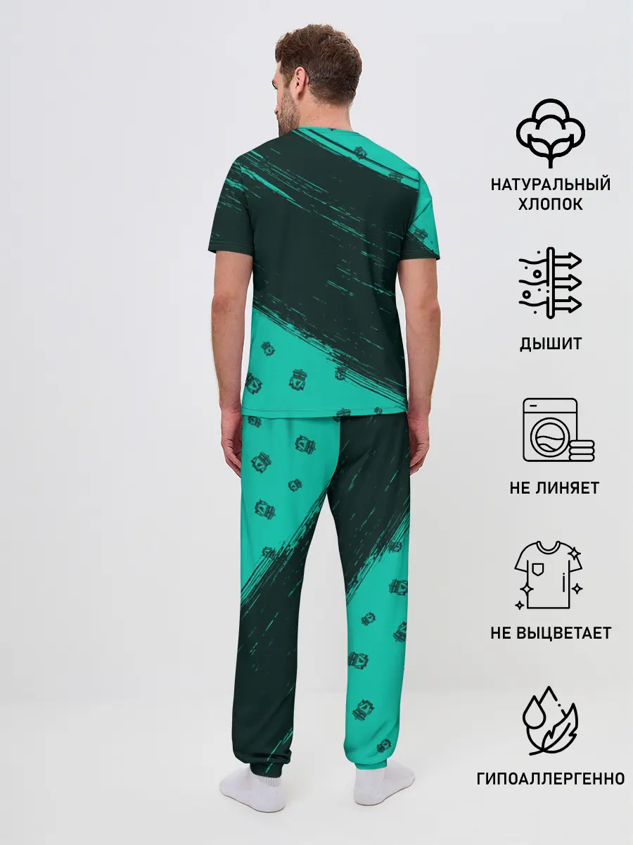 Мужская пижама с брюками / LIVERPOOL / Ливерпуль