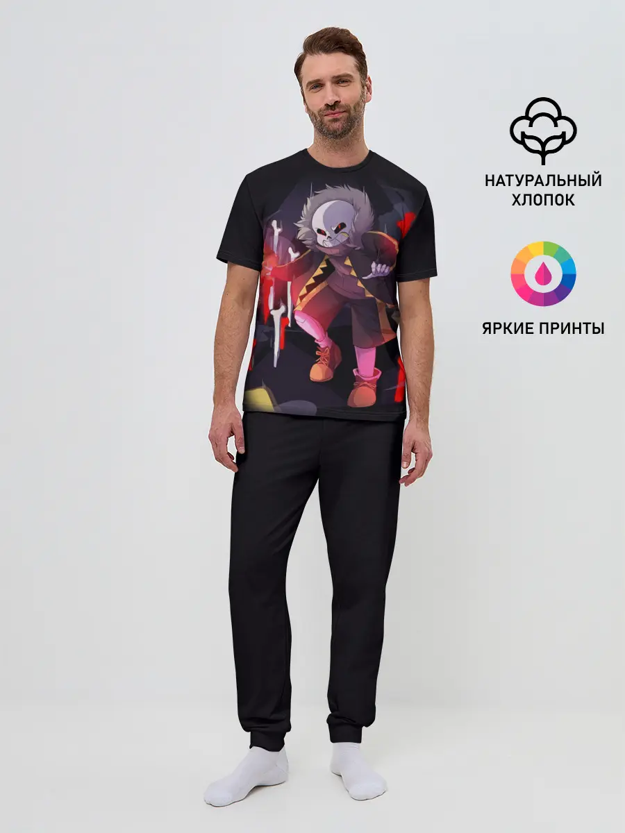 Мужская пижама с брюками / UNDERTALE