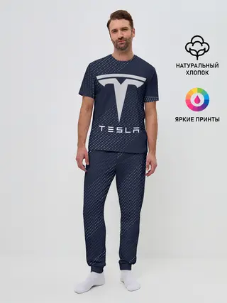 Мужская пижама с брюками / TESLA / Тесла