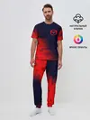 Мужская пижама с брюками / MAZDA / Мазда
