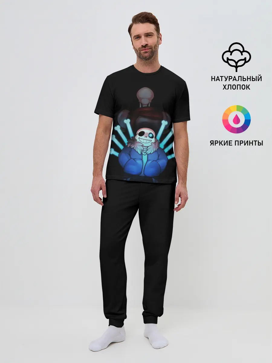 Мужская пижама с брюками / UNDERTALE