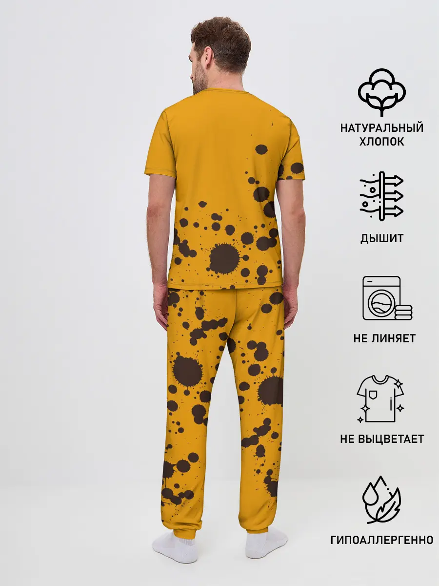 Мужская пижама с брюками / FOX